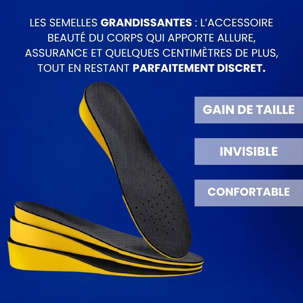 Semelles grandissantes